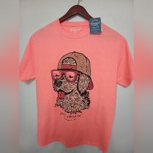 NWT Young Men's Unwind Coral T-shirt
